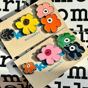 Marimekko Flower Brooch Pin